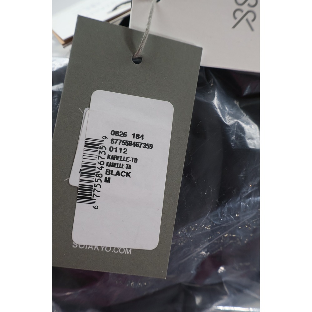 Soia & Kyo Karelle-TD Puffer Jacket Size M Black Coat Retail $445 - Picture 6 of 13